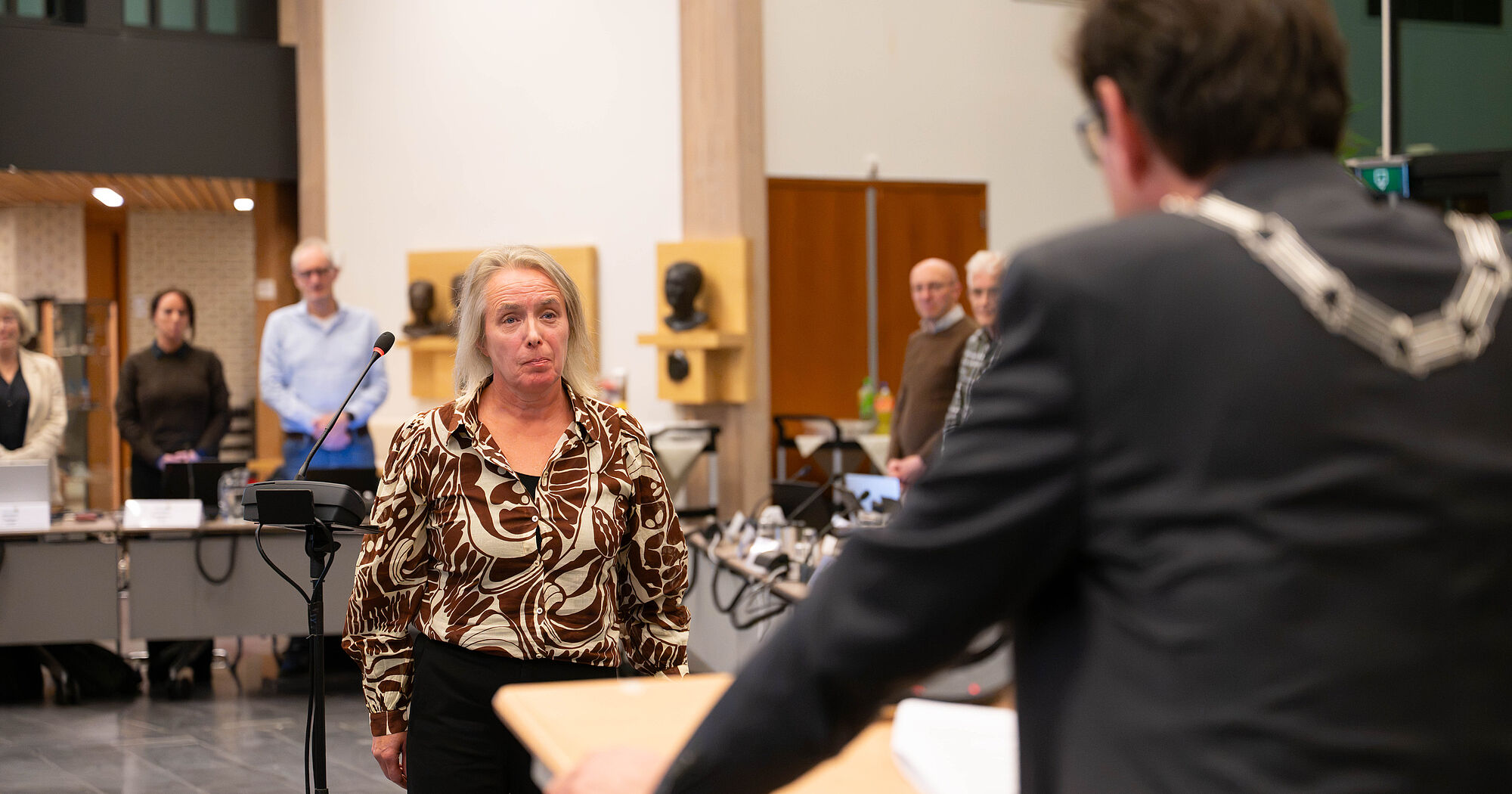 Nieuw raadslid Joannette Schuppert (D66) geïnstalleerd in gemeenteraad De Bilt