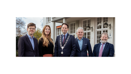 Het college van burgemeester en wethouders.